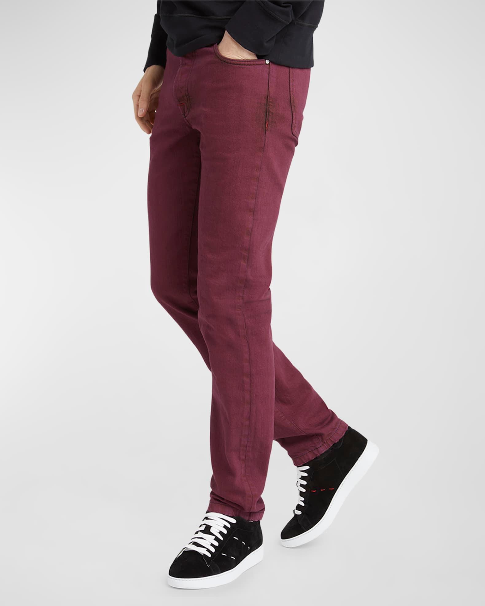 Men's Suede Low-Top Sneakers Product Image
