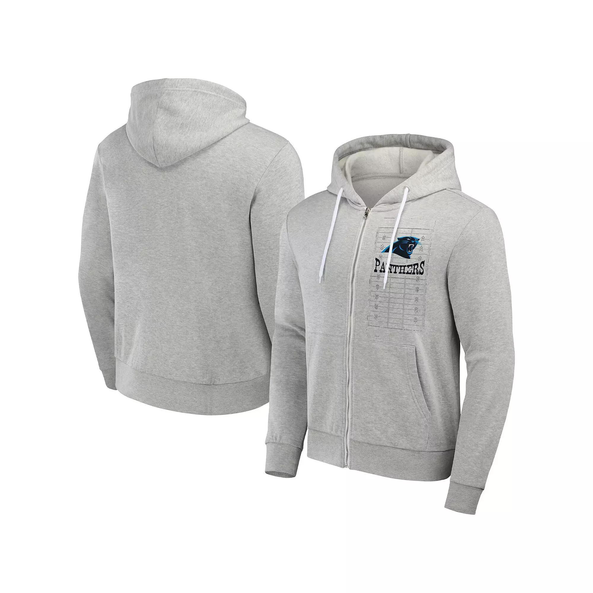 Men's NFL x Darius Rucker Collection by Fanatics Heather Gray Las Vegas Raiders Domestic Full-Zip Hoodie, Size: Large, Lvr Grey Product Image
