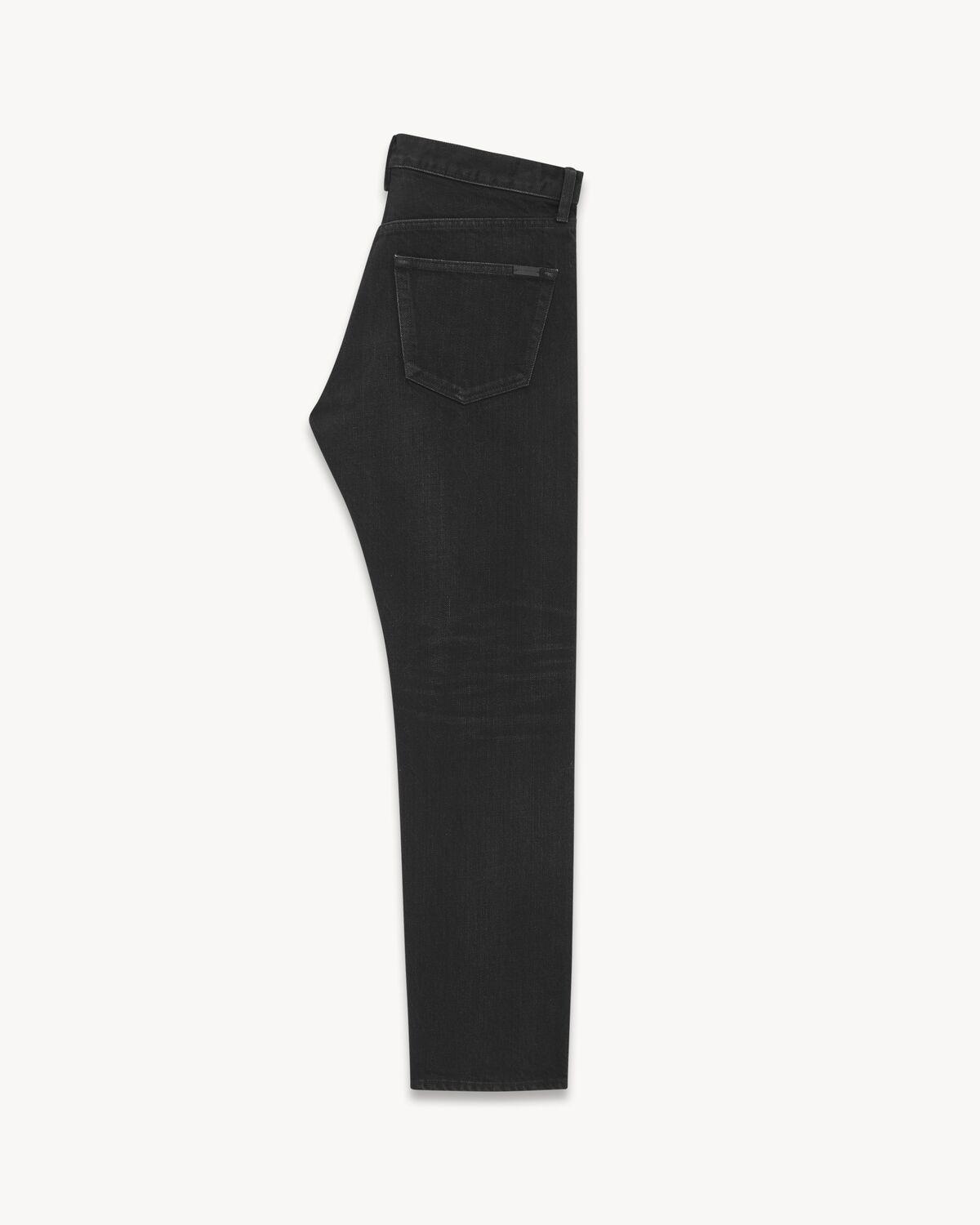 Mick Jeans in Black Denim | Saint Laurent | YSL.com Product Image