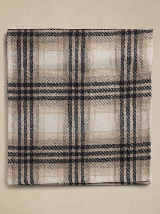 Plaid Double Faced Scarf Product Image