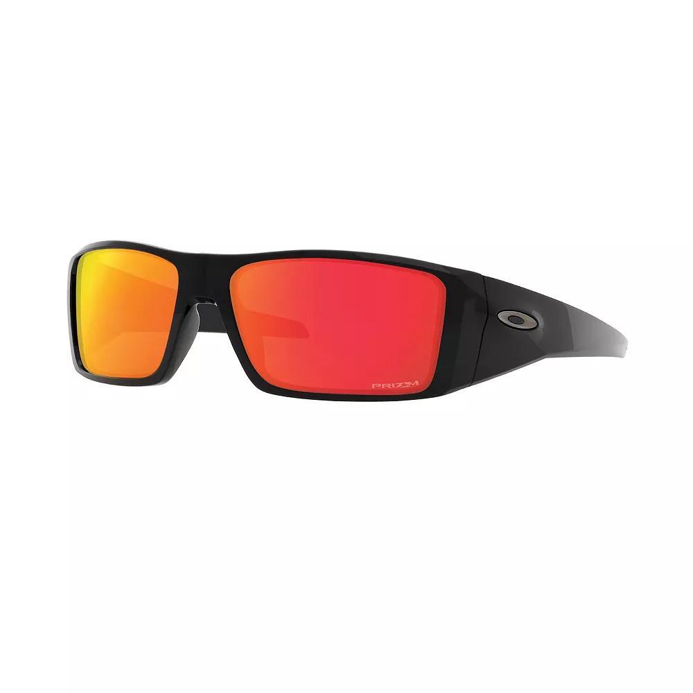Men's Oakley Heliostat Sunglasses 0OO9231, Polished Black Product Image