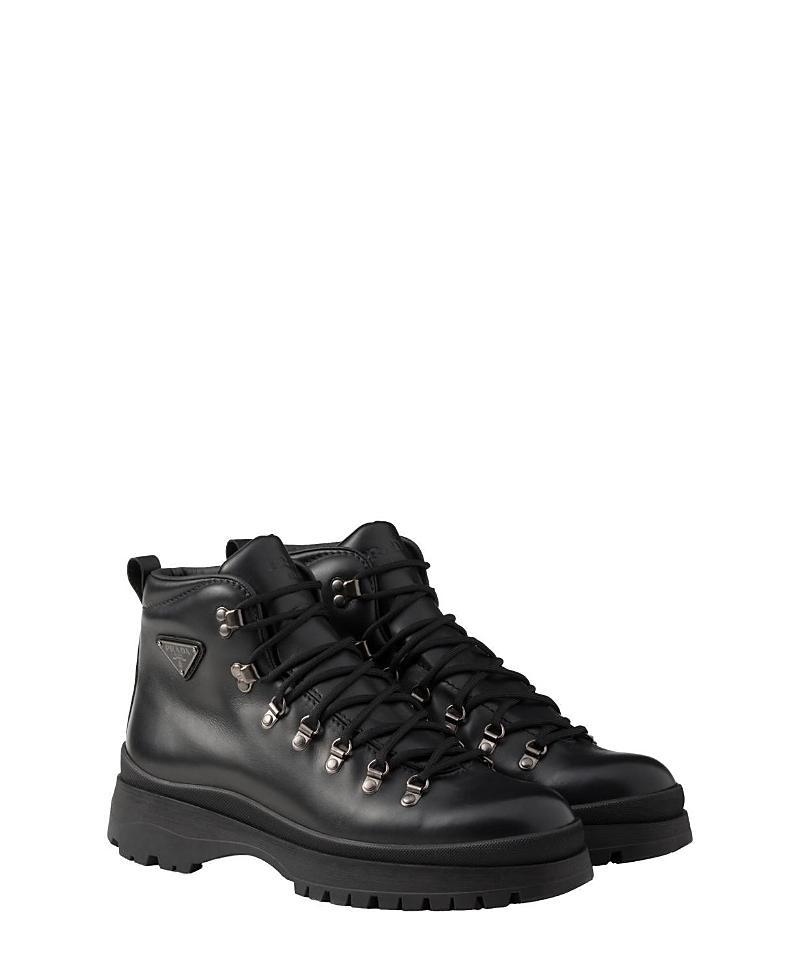 Prada Mens Brixxen Leather Booties Product Image