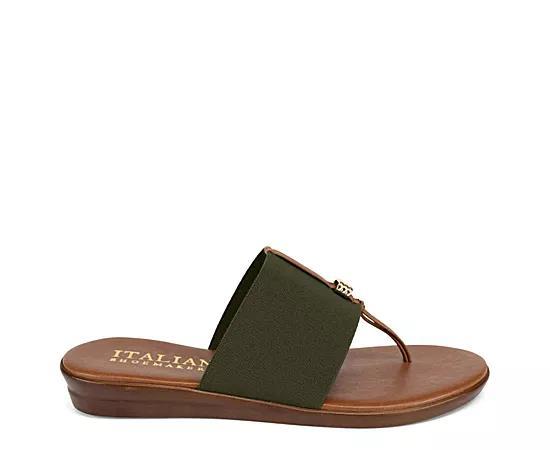 Italian Shoemakers Afia Womens Thong Sandals Product Image