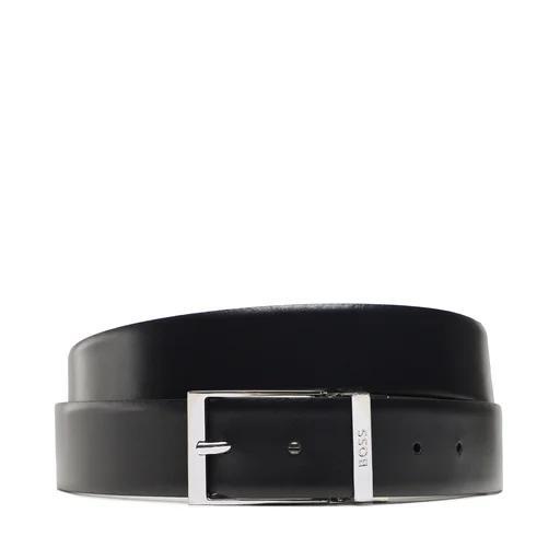 Boss ITALIAN-LEATHER BELT WITH Adjustable Clasp Male Product Image