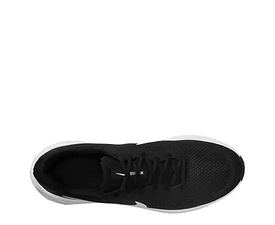 Nike Revolution 7 Men's Road Running Shoes, Size: 11 4E, Black White Product Image