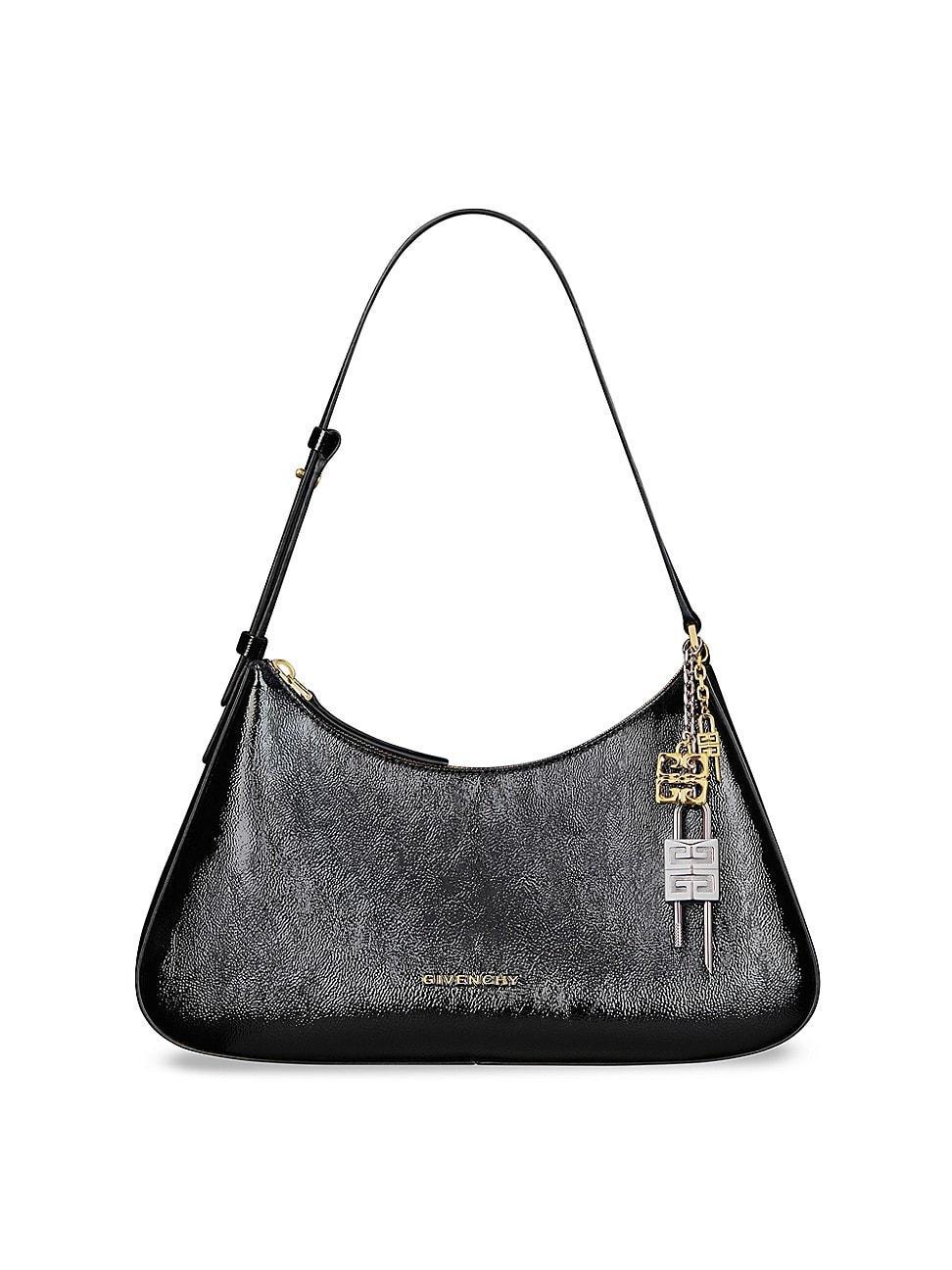 Womens Small Lucky Lock Bag in Patent Leather Product Image