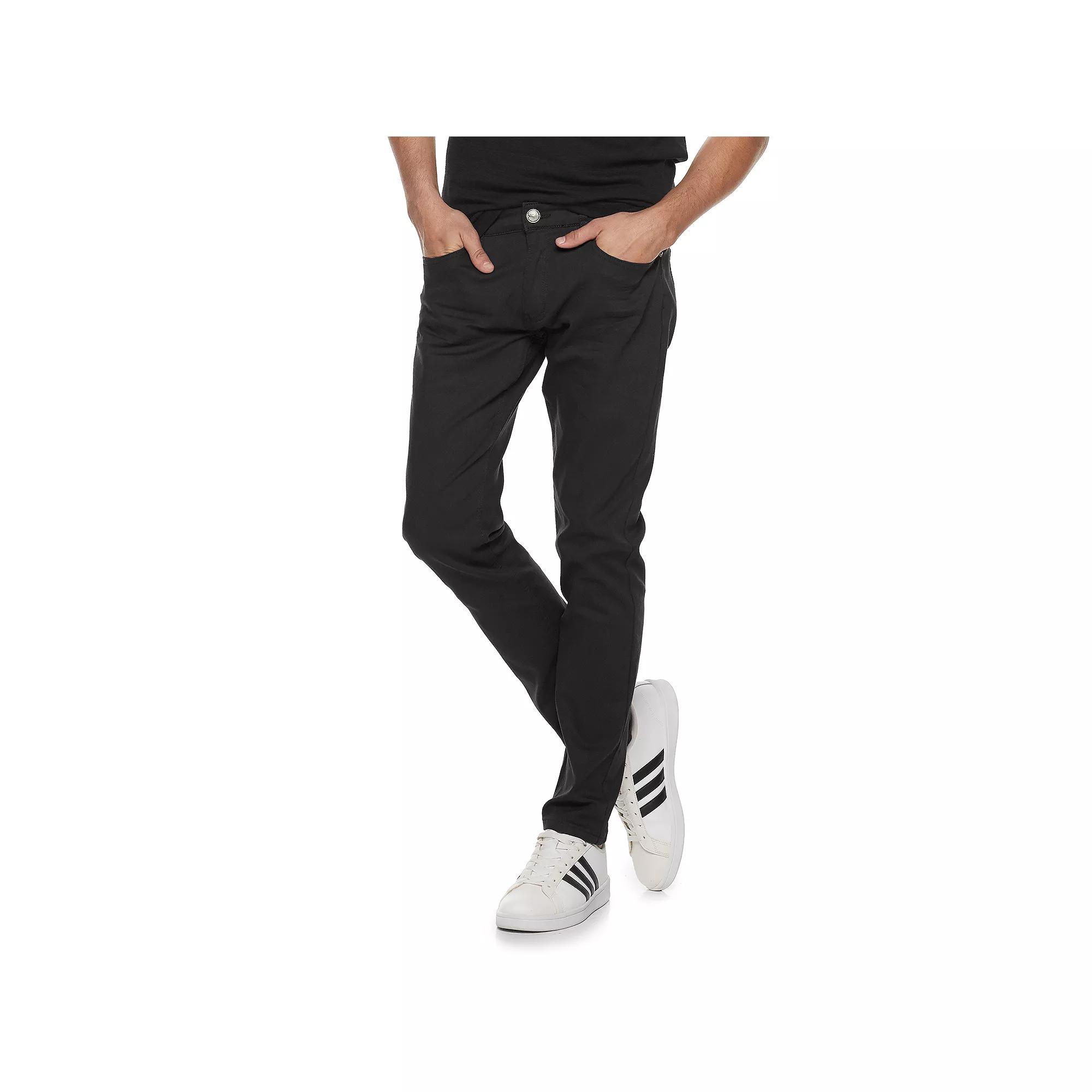 Men's XRAY Slim-Fit Stretch Denim Pants, Size: 38 X 32, Brick Product Image