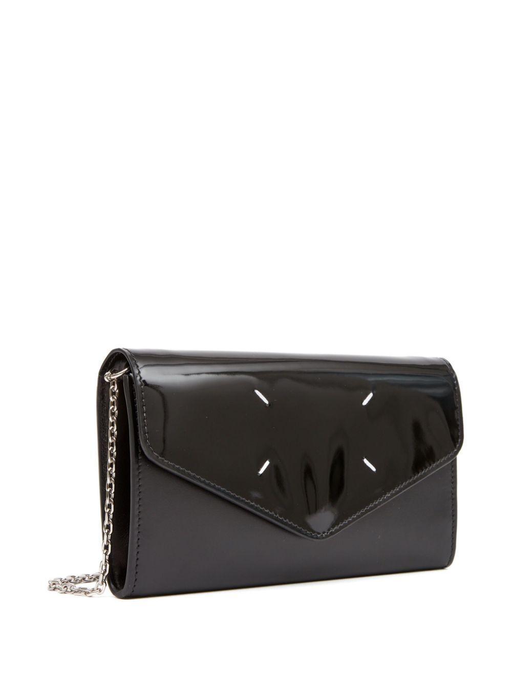 Four Stitch leather clutch bag Product Image