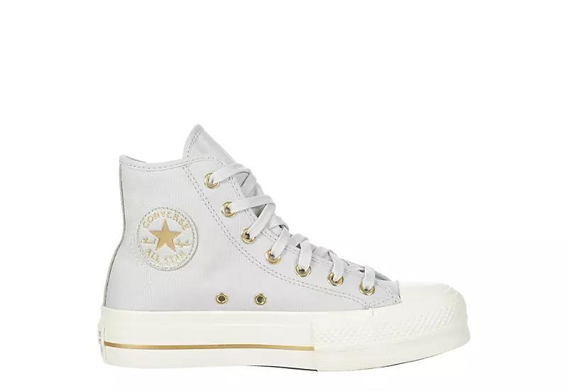 Converse Chuck Taylor All Star Lift Women's Platform High-Top Sneakers, Size: 10, Barely Gray Product Image