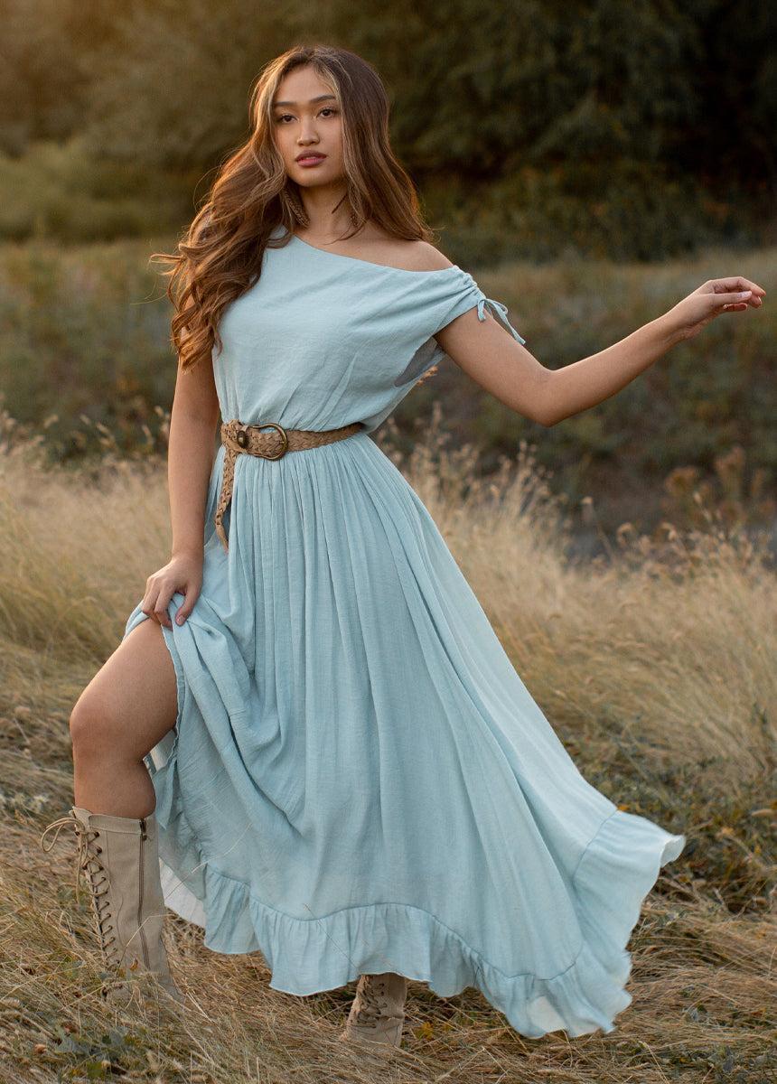 Gia Dress in Sky Blue Female Product Image