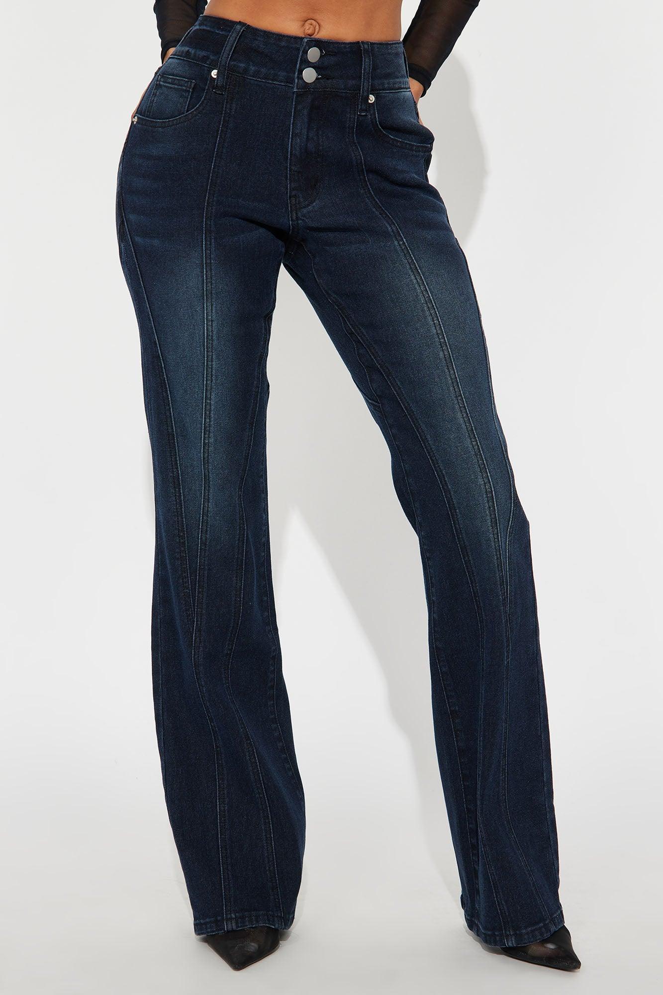 For The Ride Bootcut Jeans - Dark Denim Product Image