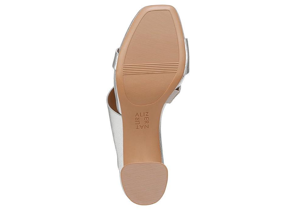 Naturalizer Inez Slides (Silver Faux Leather) Women's Sandals Product Image