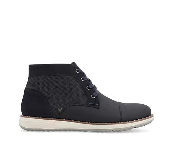 VANCE Austin Men's Chukka Boots, Size: 8.5 Wide, Blue Product Image