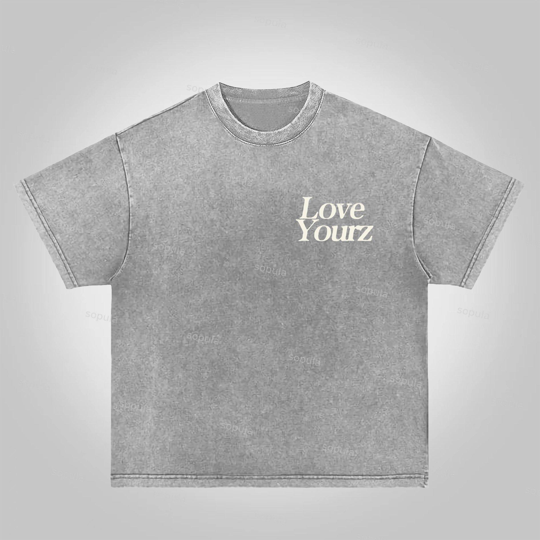 Sopula No Such Thing As, A Life That's Better Than Yourz Acid Washed T-Shirt Product Image