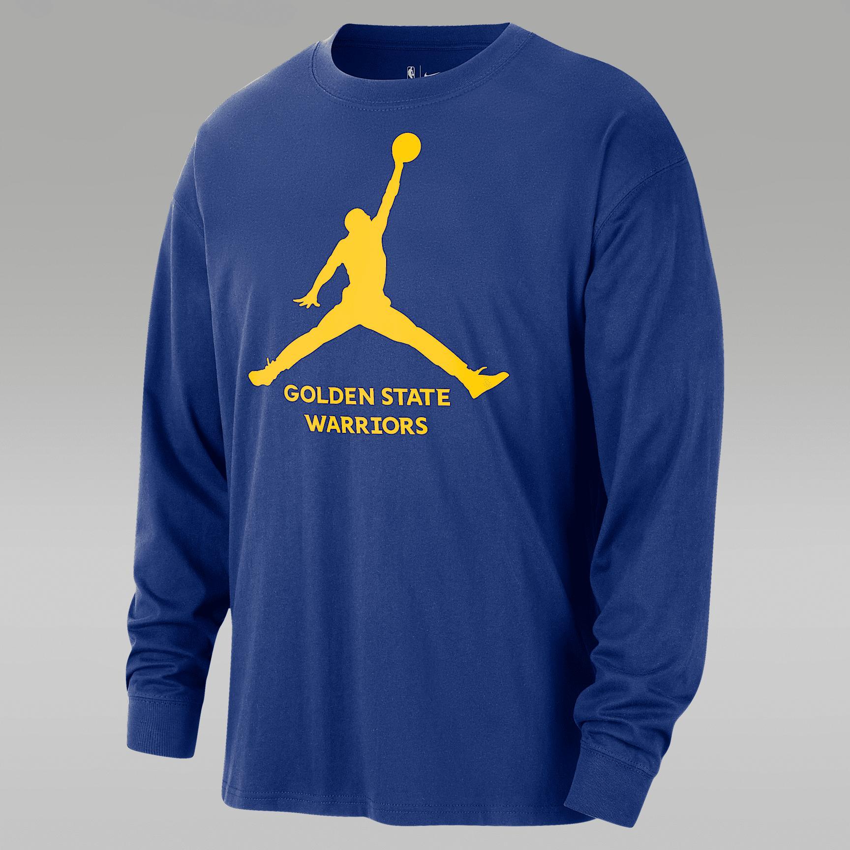 Golden State Warriors Essential Men's Jordan NBA Long-Sleeve T-Shirt Product Image