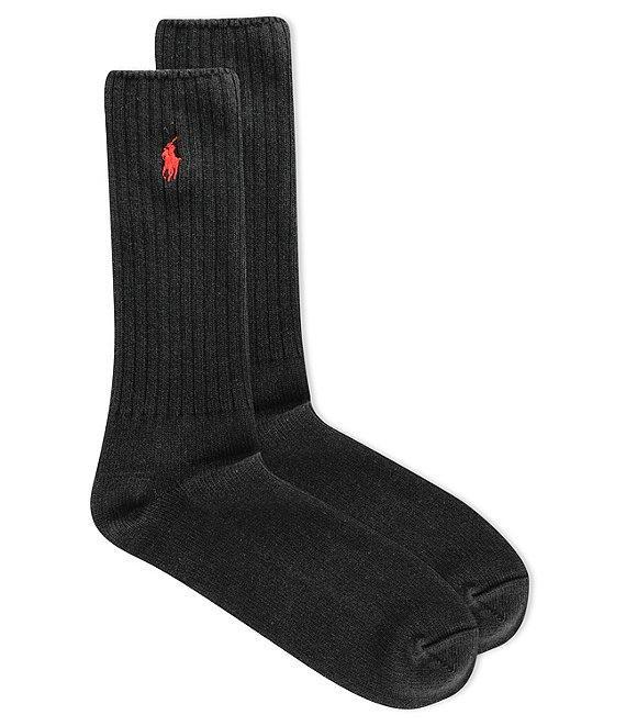 Polo Ralph Lauren Cotton Rib Single Crew Socks Product Image