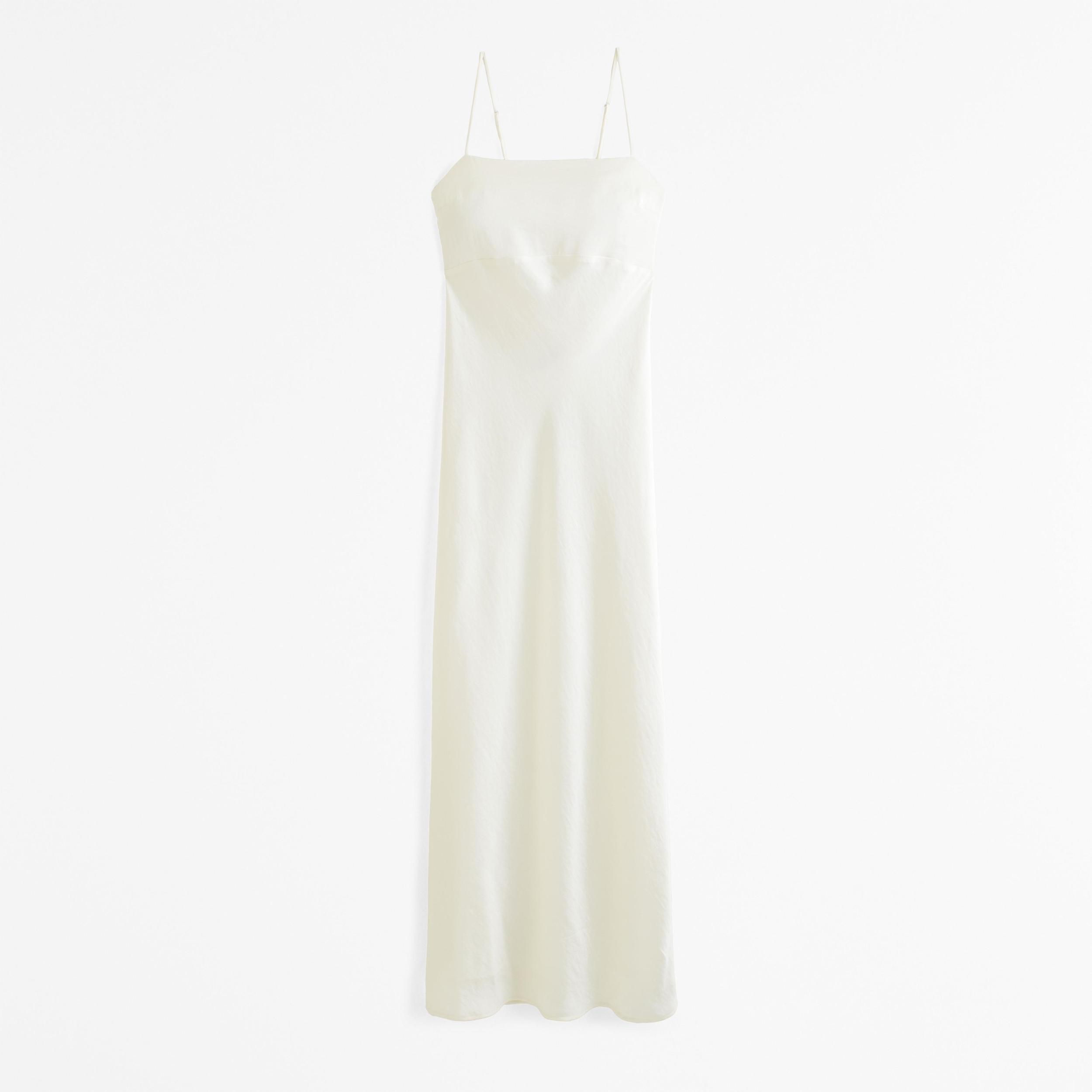 The A&F Julia Slip Cowl Back-Bow Maxi Dress Product Image