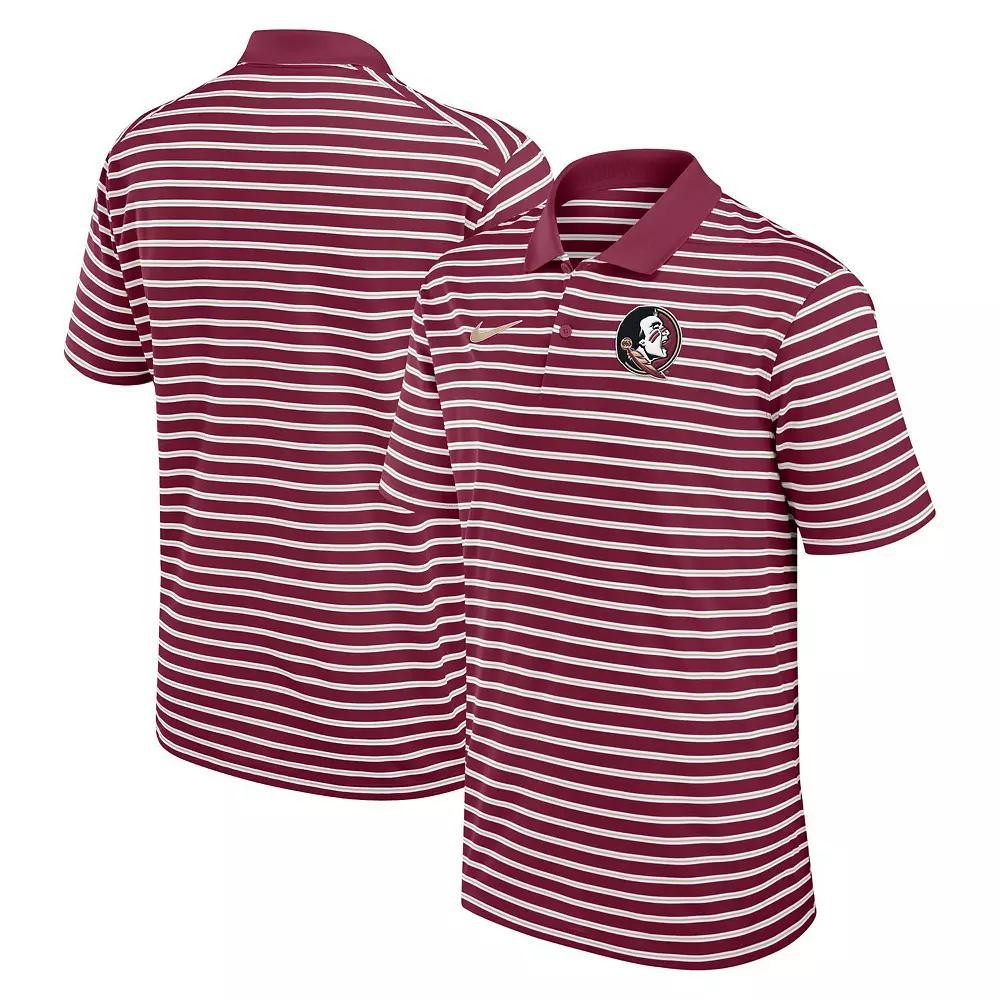 Men's Nike Royal/White Kentucky Wildcats Primetime Victory Striped Performance Polo, Size: XL, Blue Product Image