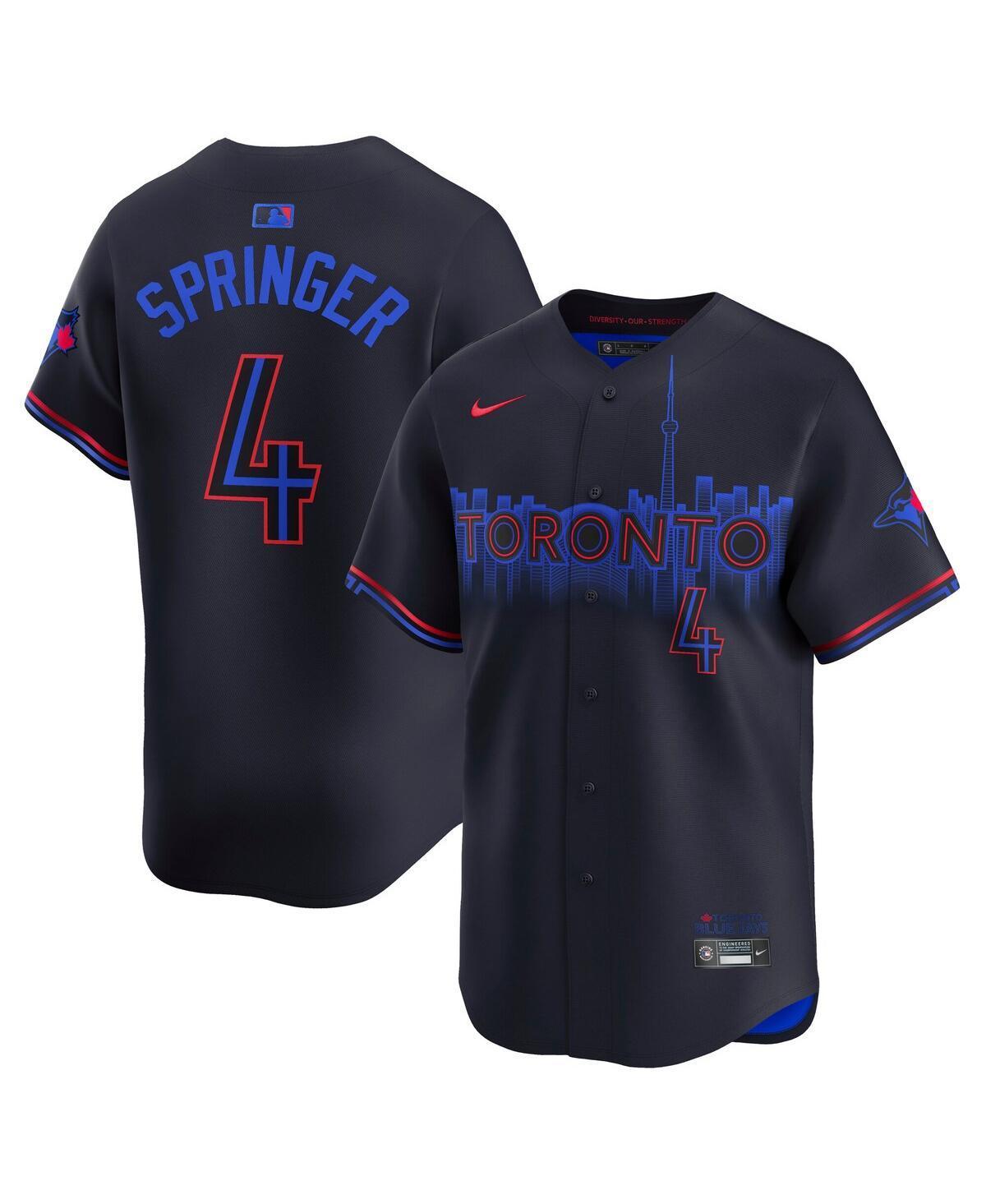 George Springer Toronto Blue Jays City Connect Nike Men's Dri-FIT ADV MLB Limited Jersey Product Image