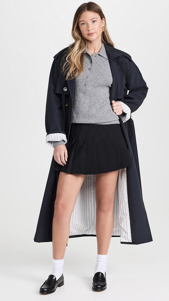 Theory Mini Pleat Skirt | Shopbop Product Image