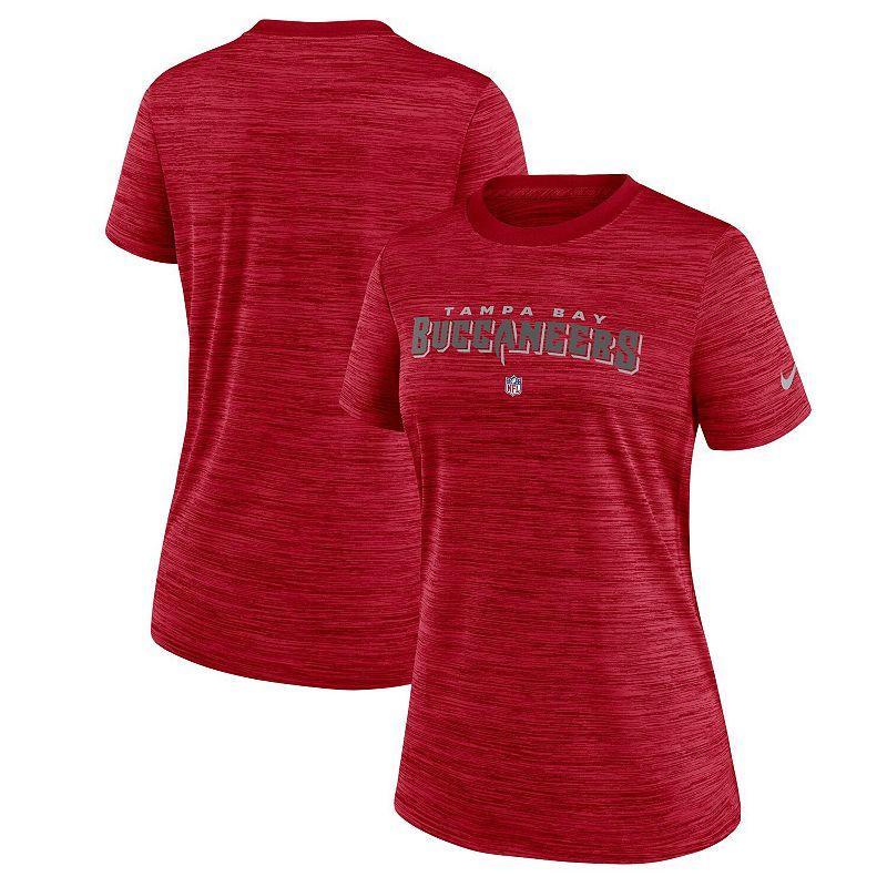 Boston Red Sox Authentic Collection City Connect Velocity Nike Women's Dri-FIT MLB T-Shirt Product Image