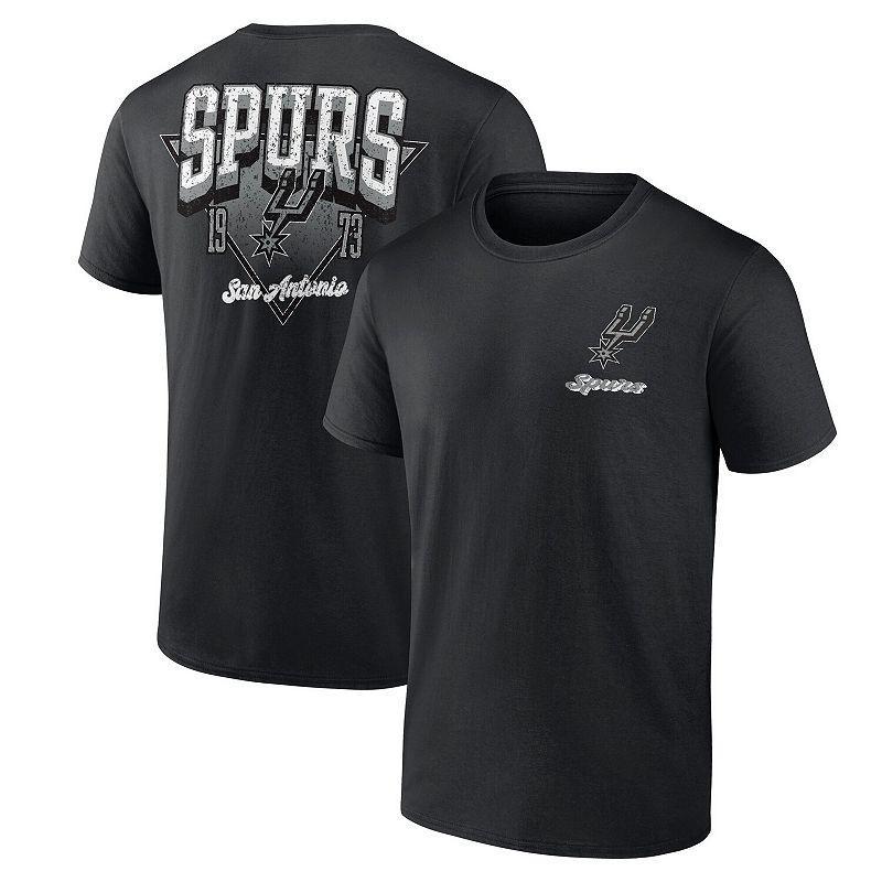 Men's Logo Athletic Black Vegas Golden Knights Never Over T-Shirt, Size: Large, Lvk Black Product Image
