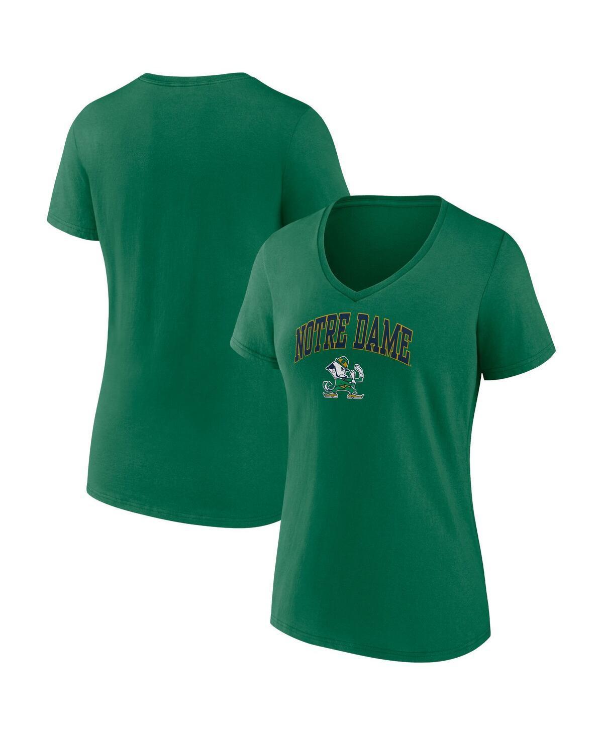 Women's Fanatics Red Carolina Hurricanes V-Neck T-Shirt, Size: Large Product Image