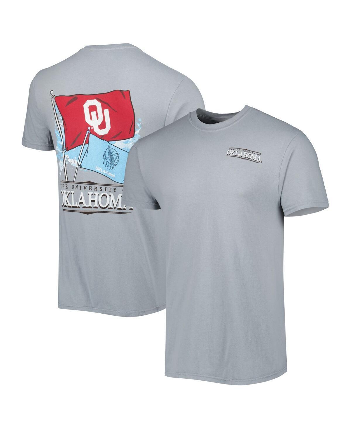 Men's Gray Oklahoma Sooners Hyperlocal T-Shirt, Size: 2XL, Grey Product Image