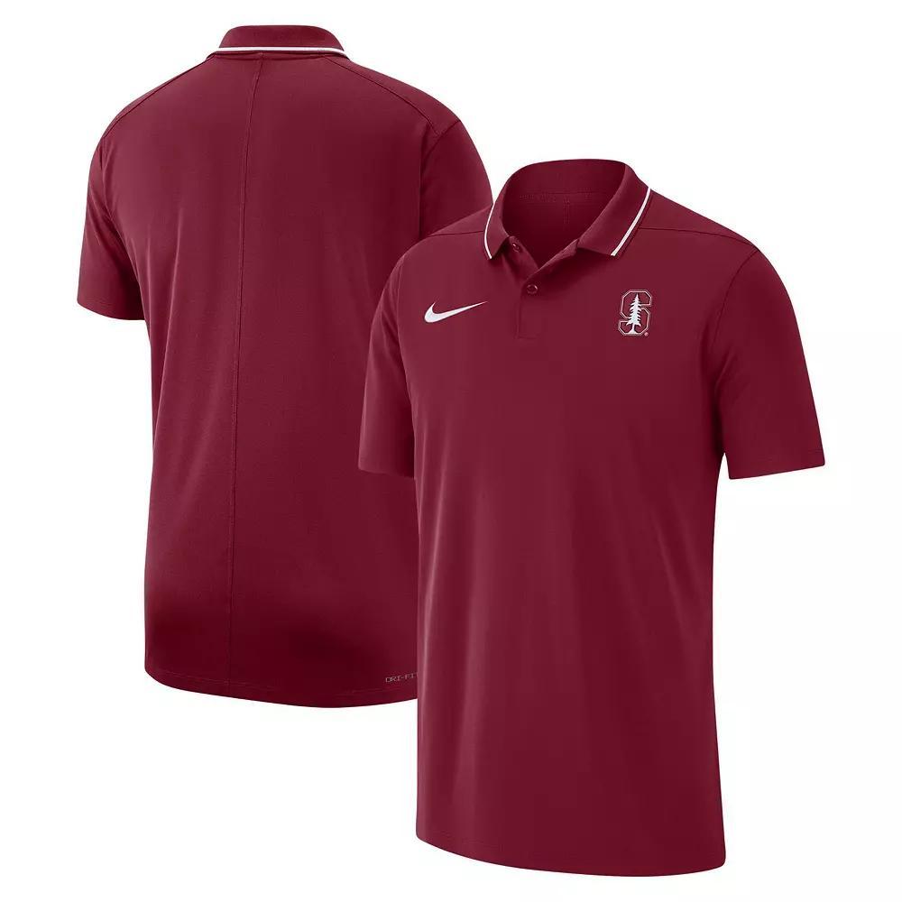 Mens Nike Cardinal Stanford Cardinal 2023 Coaches Performance Polo Product Image