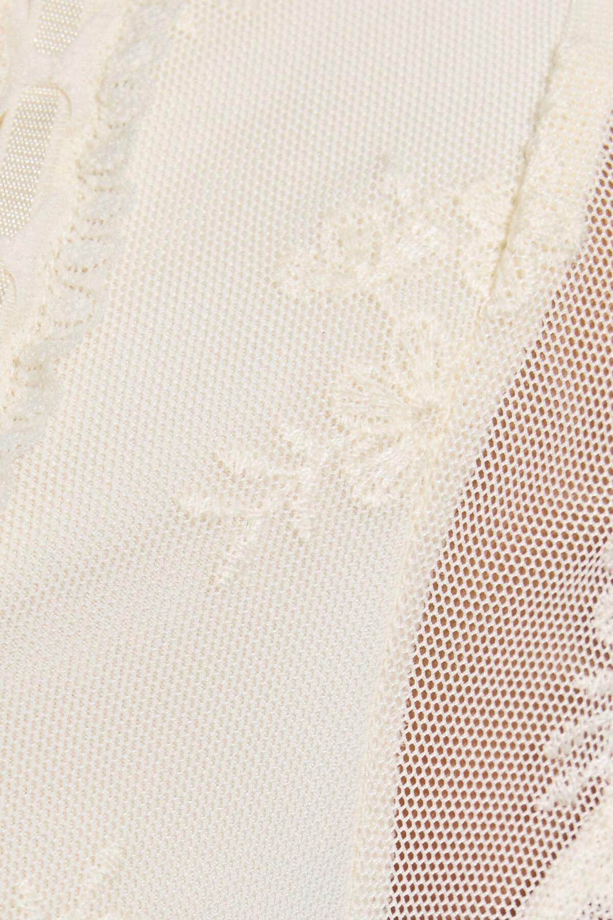 Bubble Lace Off Shoulder Top Product Image