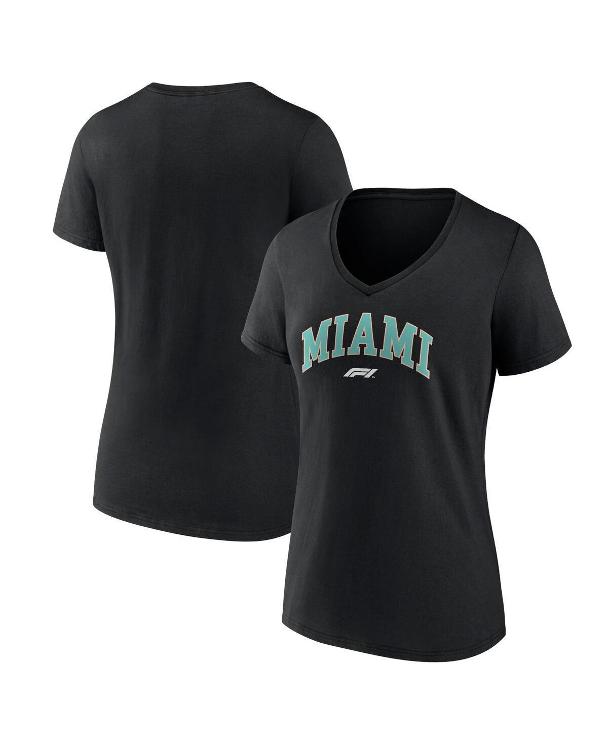Women's Fanatics Branded Black Chicago Bulls Hometown Collection T-Shirt, Size: Small Product Image