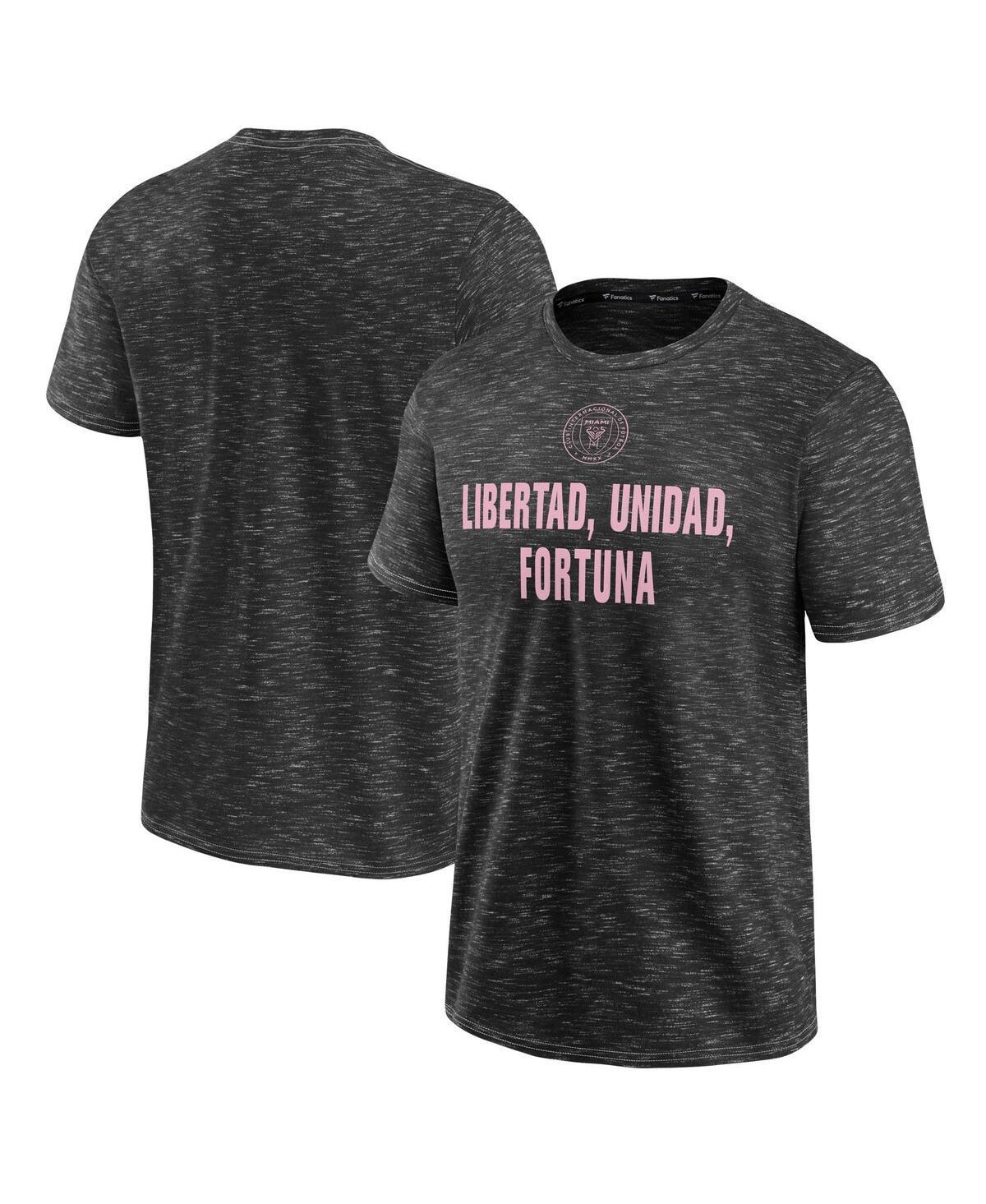 Men's Fanatics Branded  Charcoal Inter Miami CF T-Shirt, Size: Large, Mls Charco Product Image