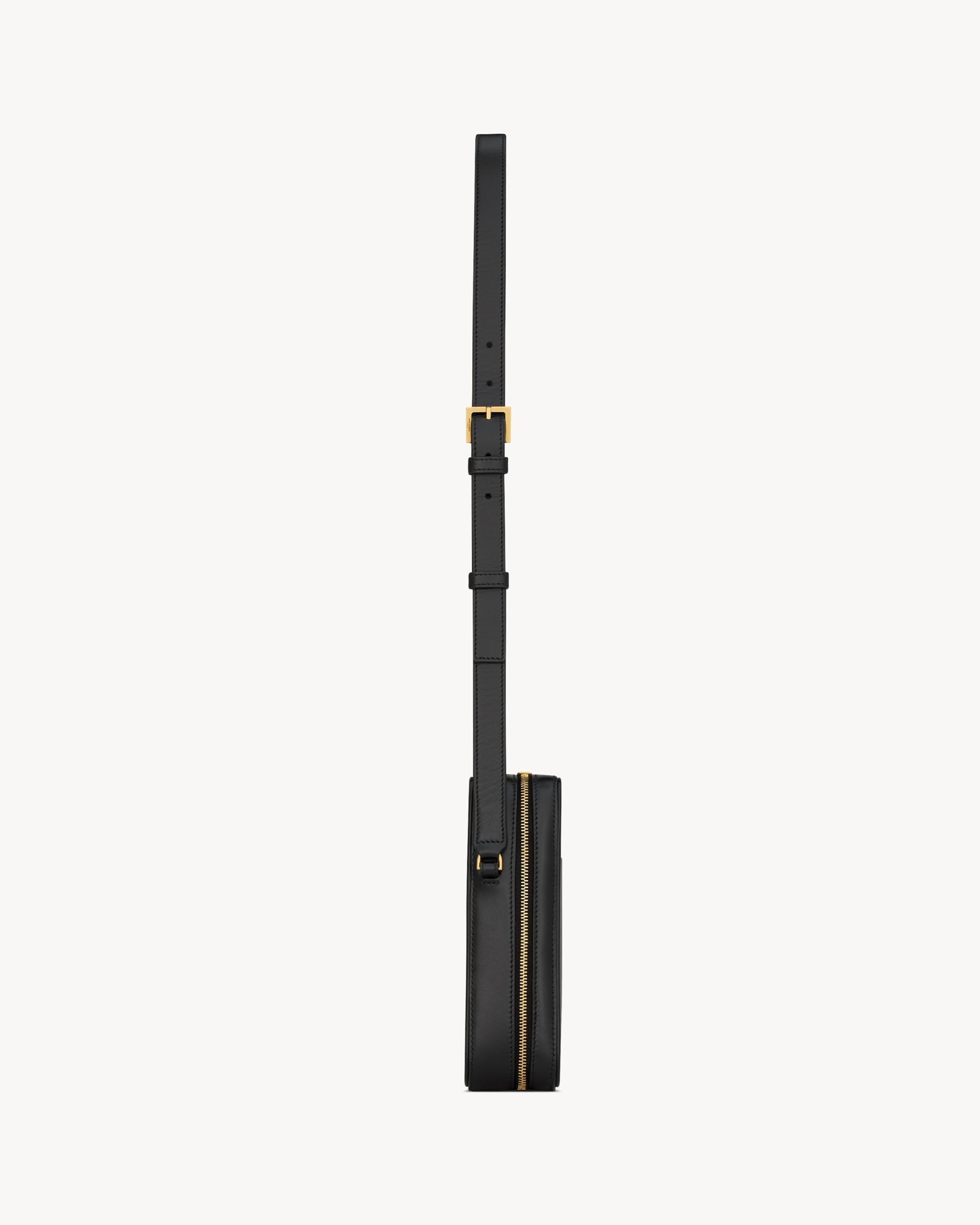 SAINT LAURENT PARIS nano case in smooth leather Product Image