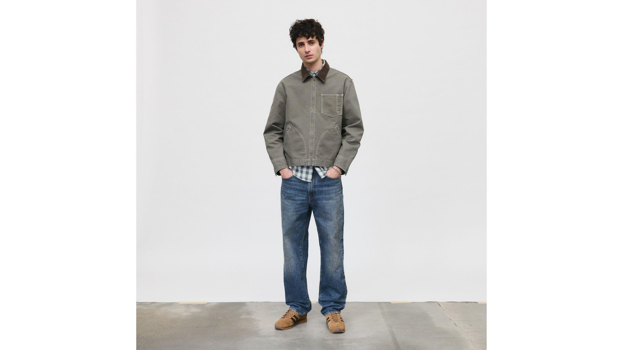 Full-Zip Mechanic Trucker Jacket Product Image