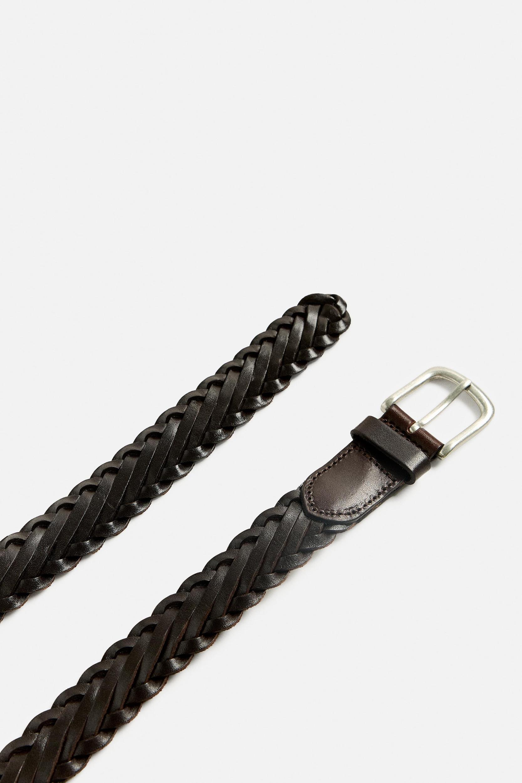 LIMITED EDITION BRAIDED LEATHER BELT Product Image