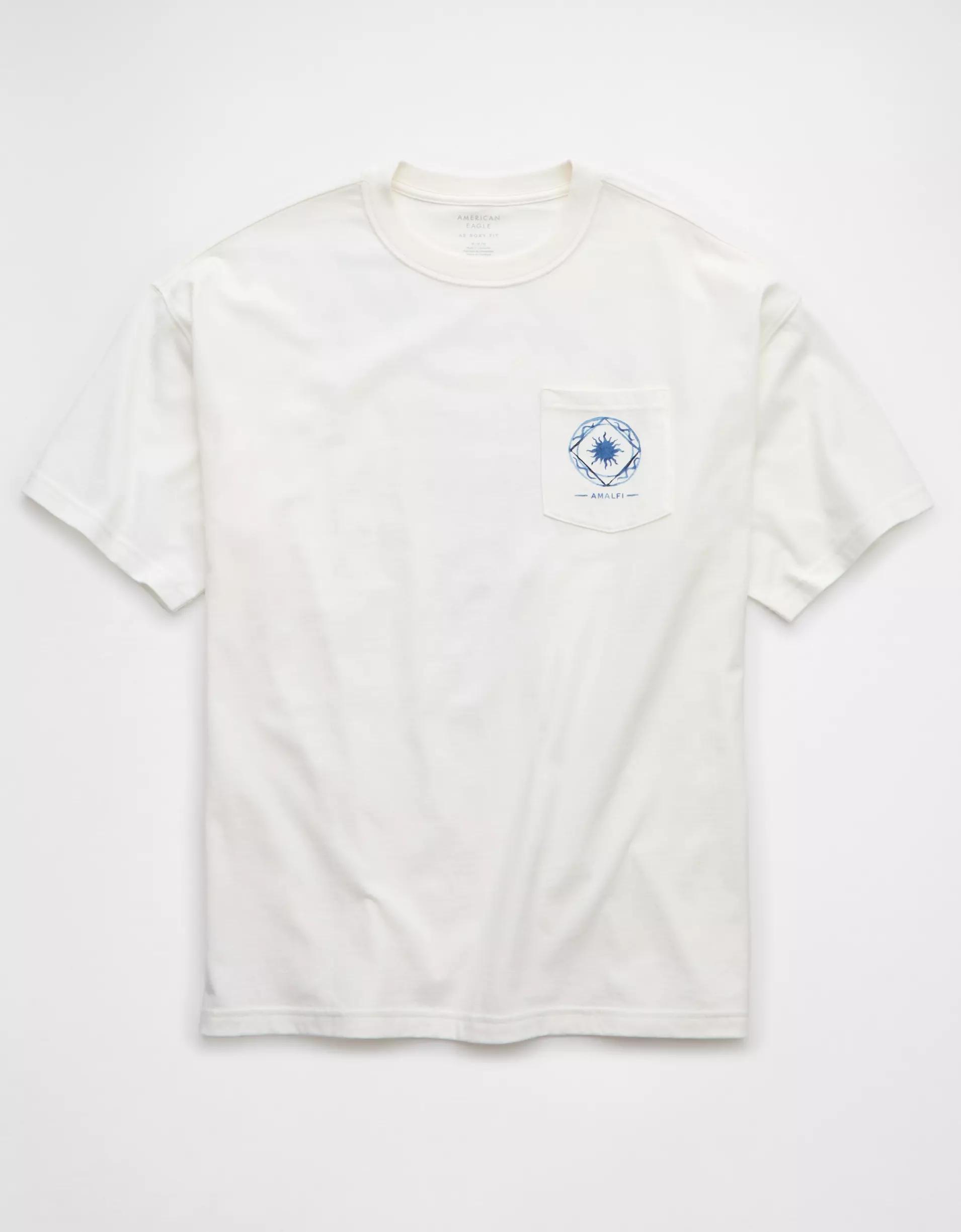 AE Boxy Destination Graphic T-Shirt Product Image