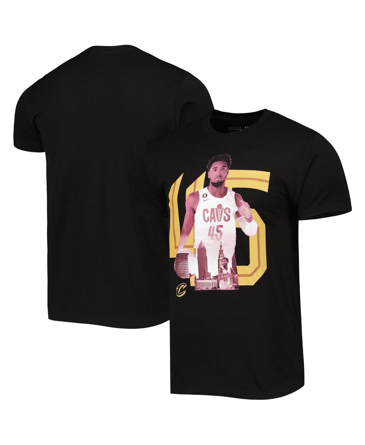 Men's Stadium Essentials Donovan Mitchell Black Cleveland Cavaliers Player Metro T-Shirt, Size: XL Product Image