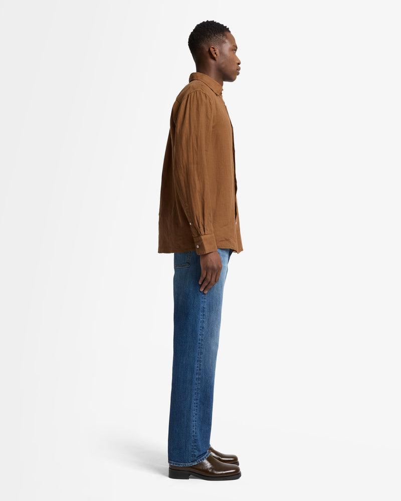 Classic Linen Button Up Shirt Product Image