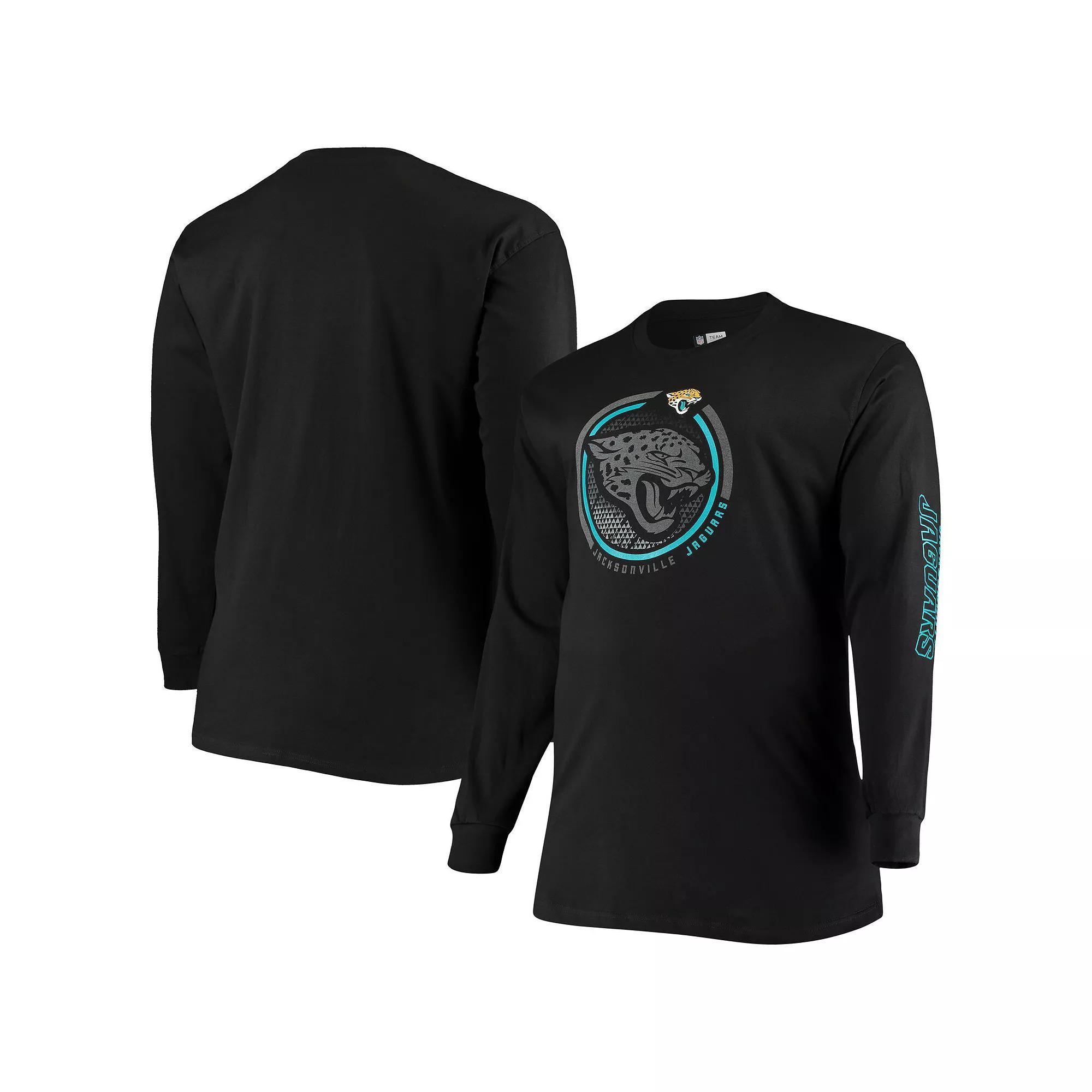 Mens Fanatics Branded Jacksonville Jaguars Big & Tall Color Pop Long Sleeve T-Shirt Product Image