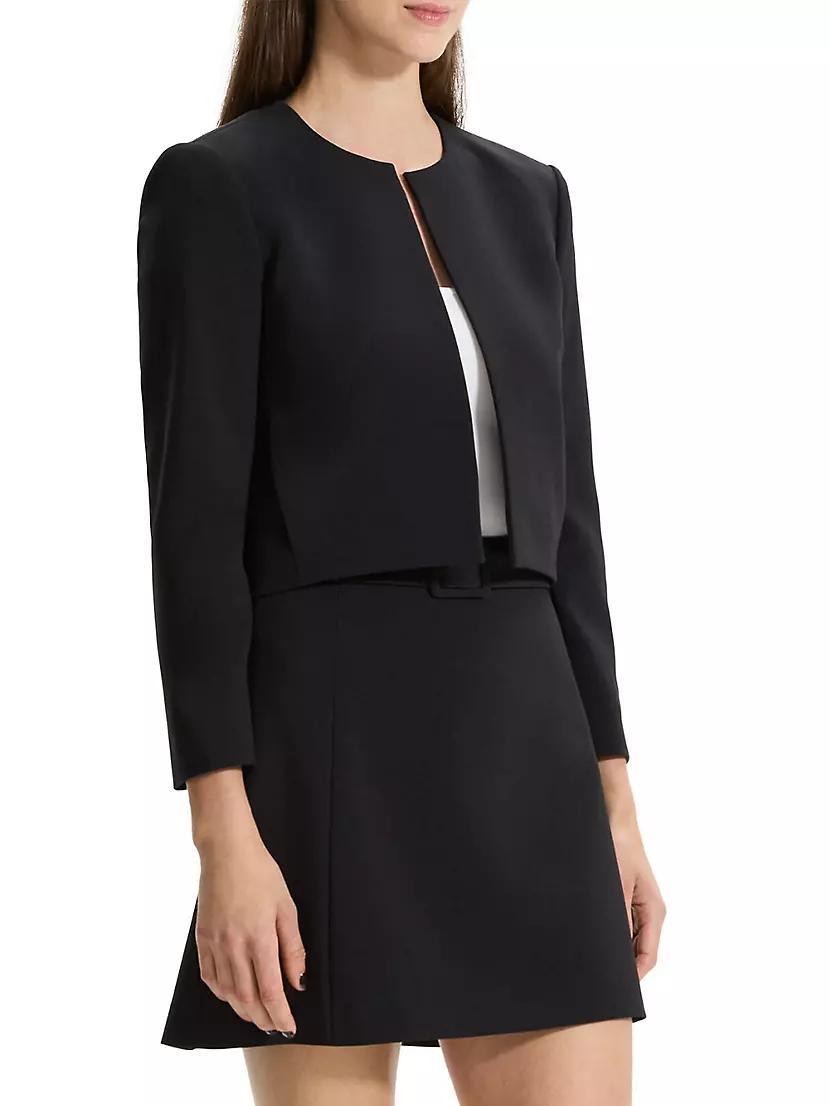 Tailored Open-Front Jacket Product Image