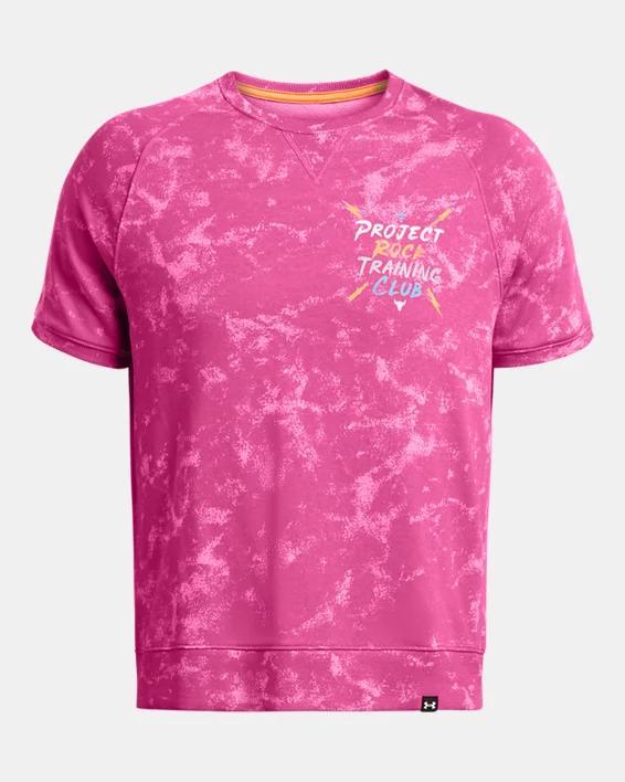 Men's Project Rock Terry Printed Crew Product Image