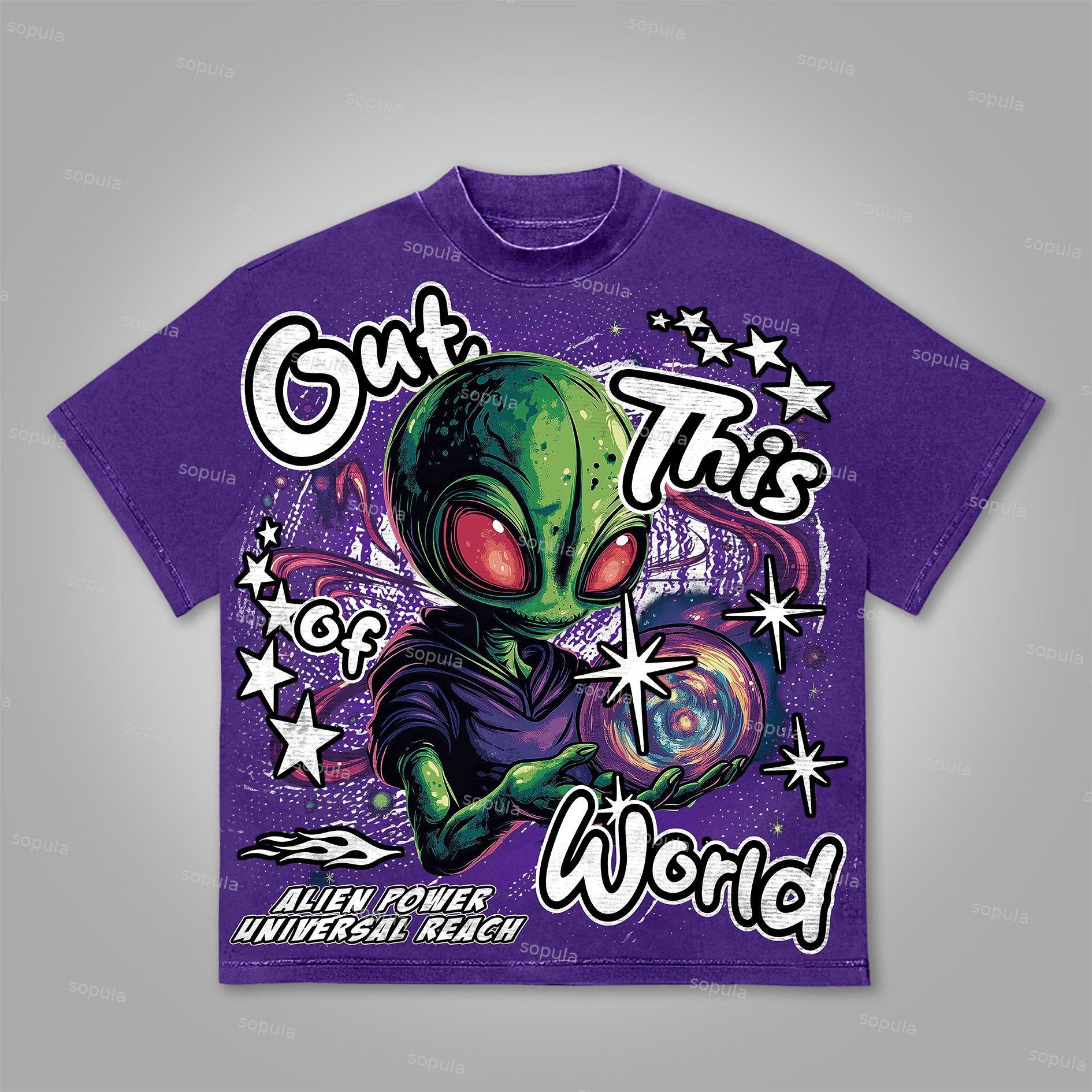Sopula E.T. Out Of This World Graphic T-Shirt Product Image