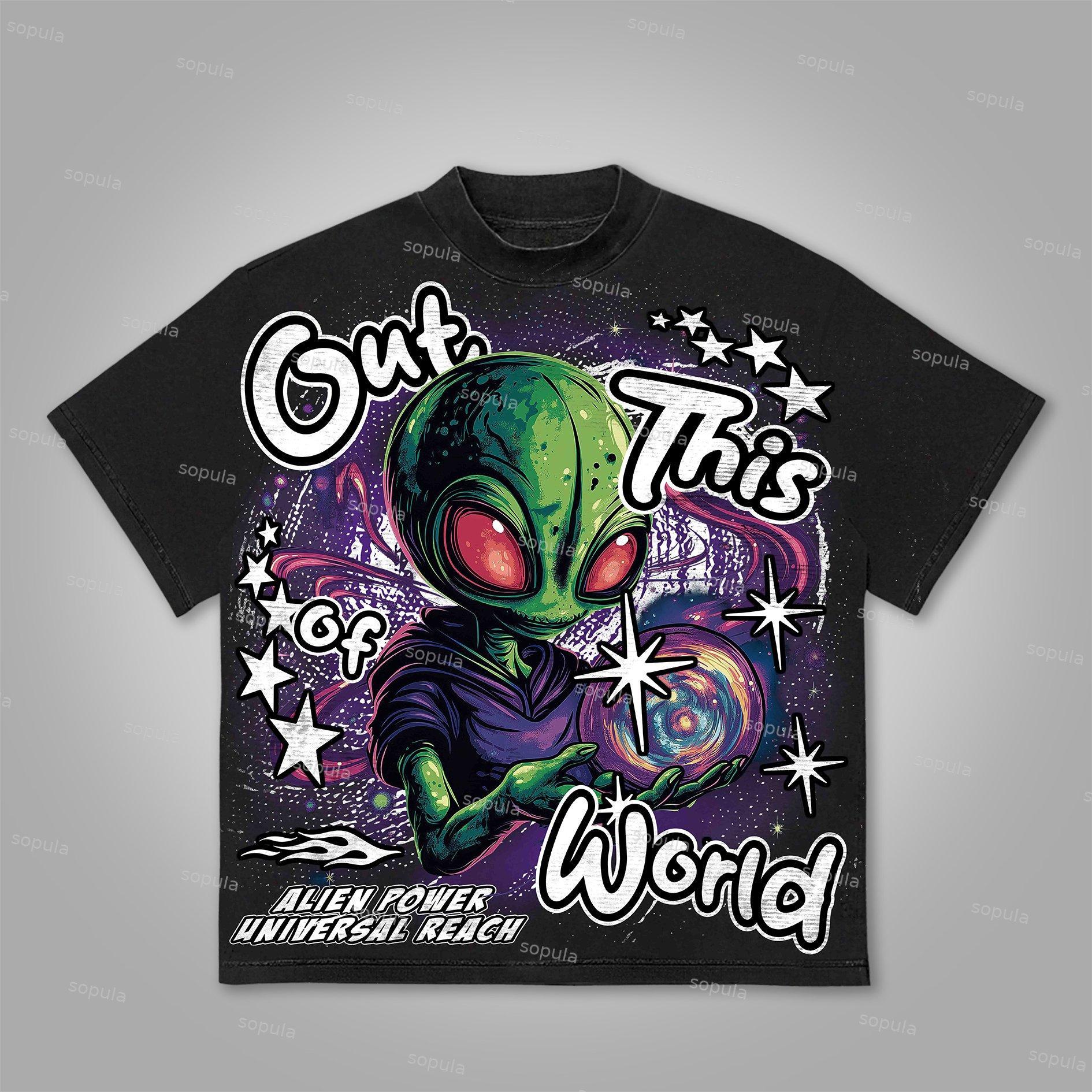 Sopula E.T. Out Of This World Graphic T-Shirt Product Image