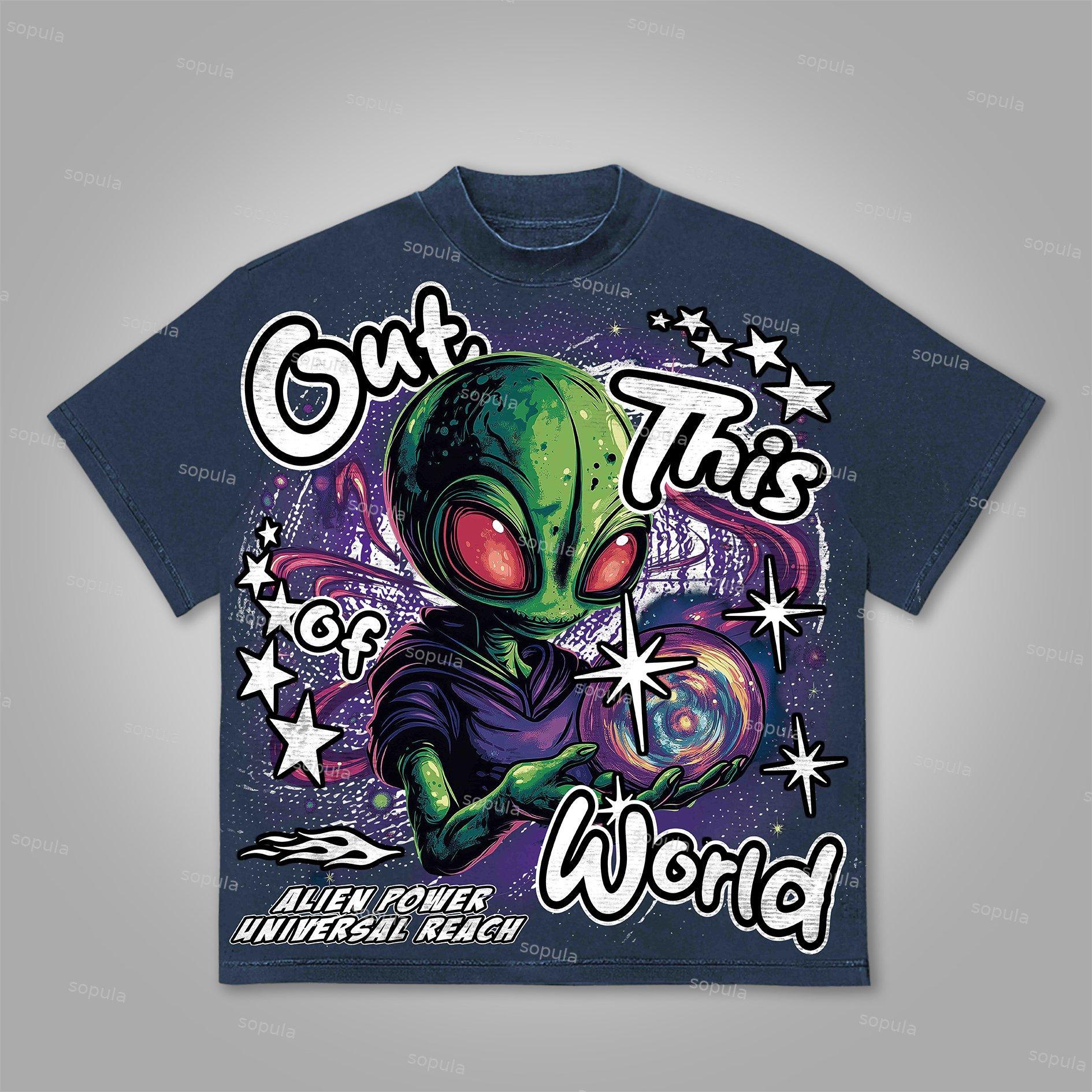 Sopula E.T. Out Of This World Graphic T-Shirt Product Image