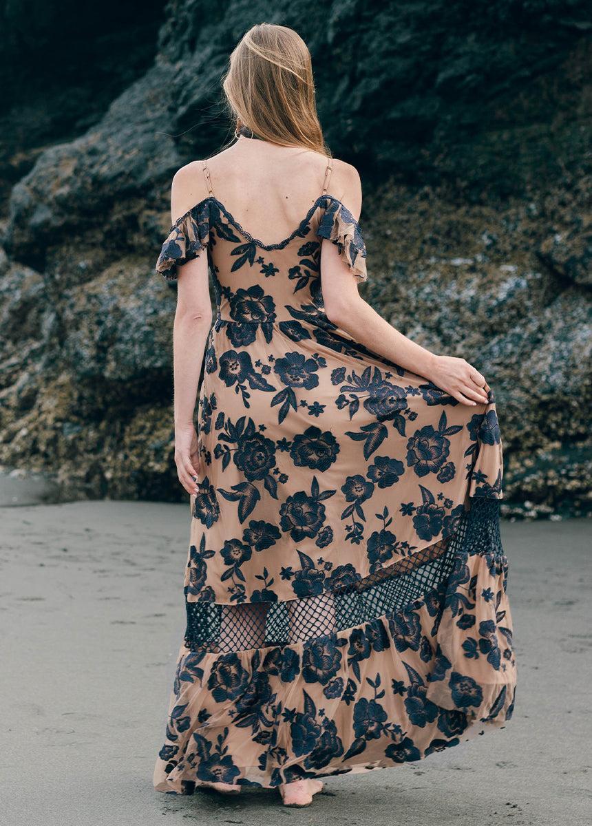 Paulina Dress in Charcoal Female Product Image
