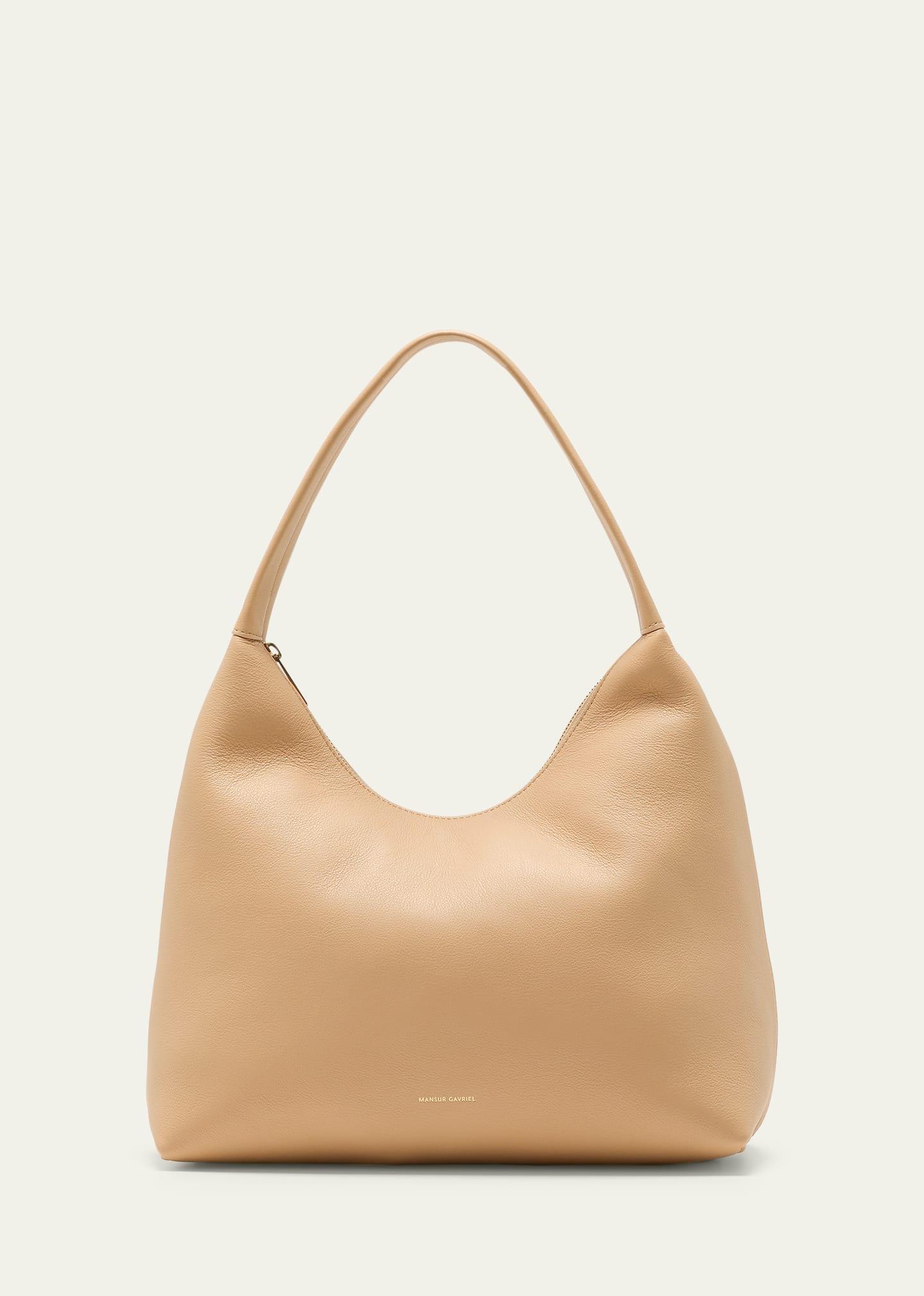Mansur Gavriel Candy Medium Leather Hobo Bag Product Image