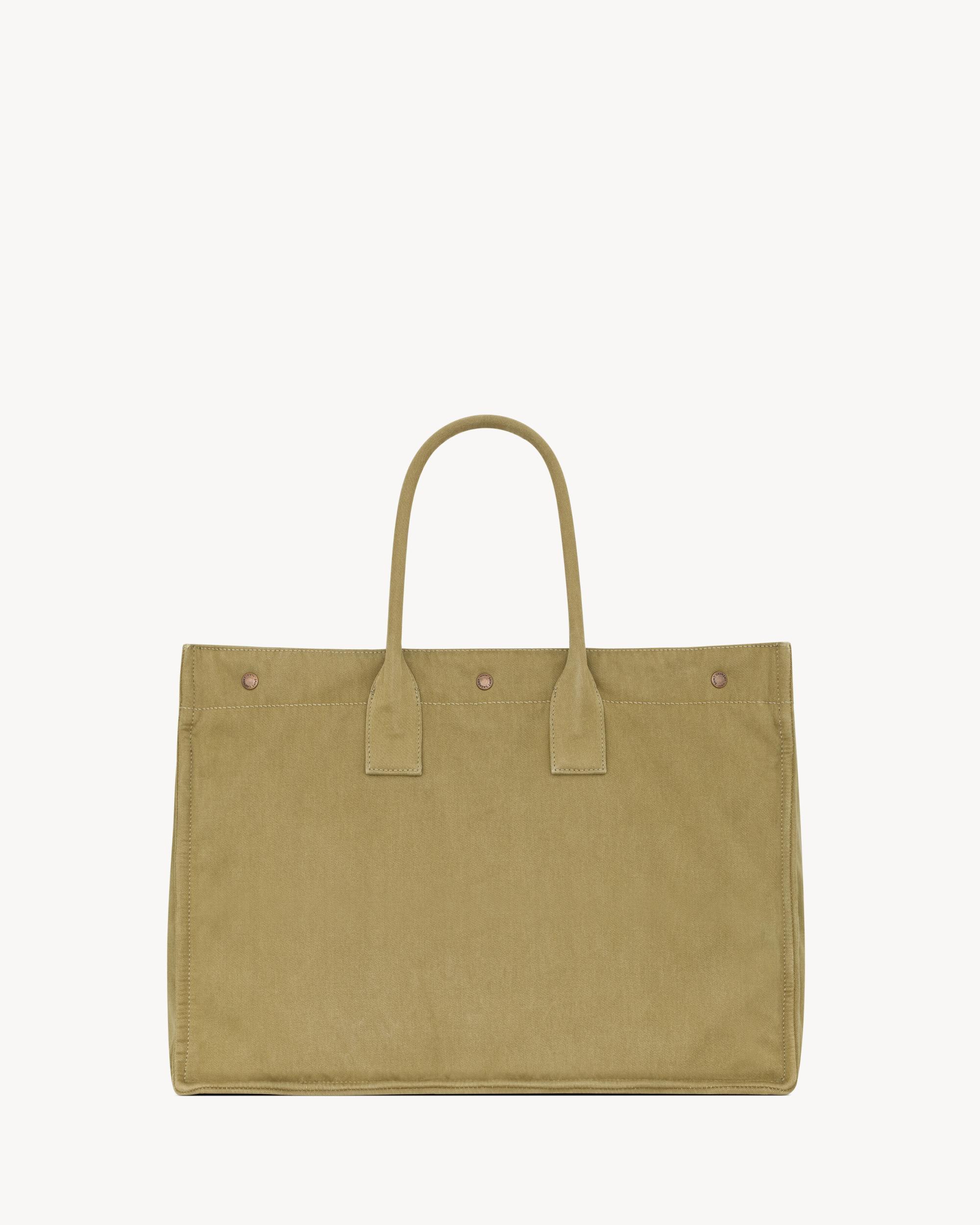 RIVE GAUCHE large tote bag in canvas Product Image