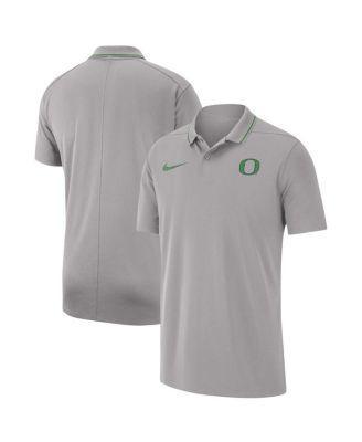 Men's Nike Gray Oregon Ducks 2023 Coaches Performance Polo, Size: Medium, Grey Product Image