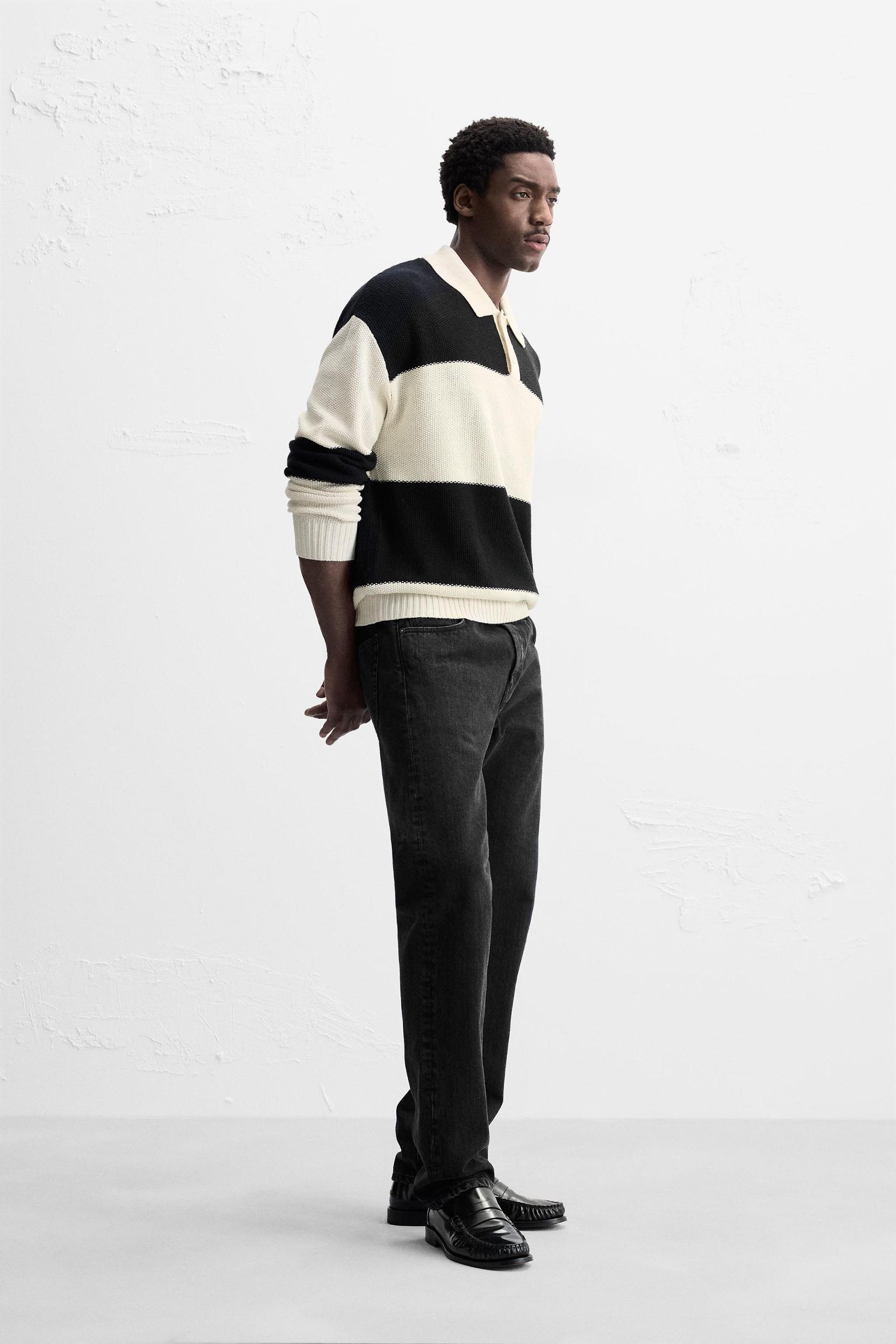 LINEN - COTTON KNIT POLO Product Image