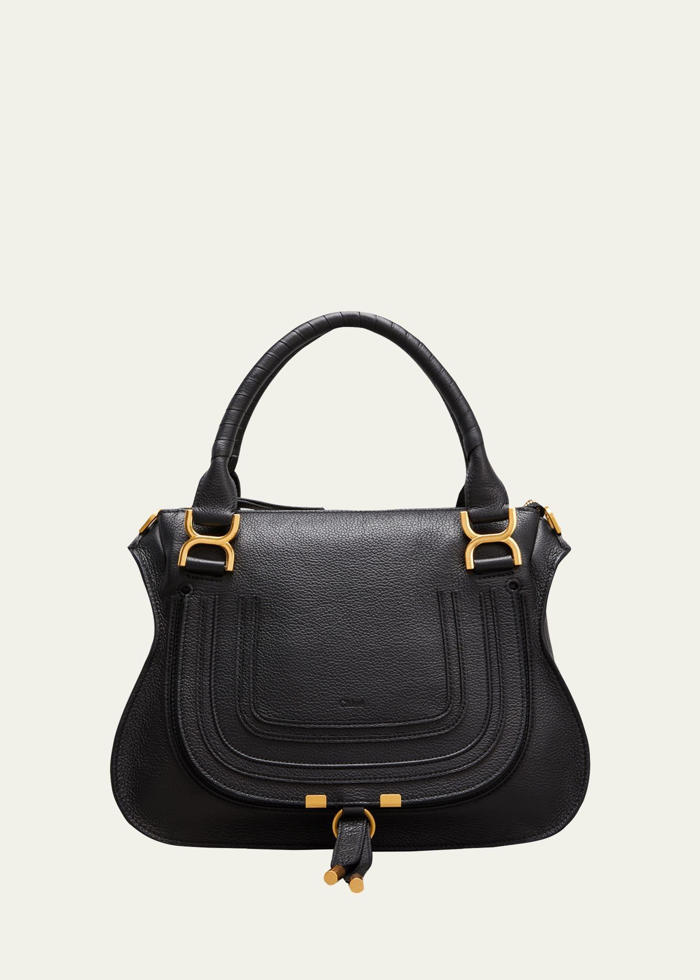 Chloe Marcie Medium Leather Satchel Product Image